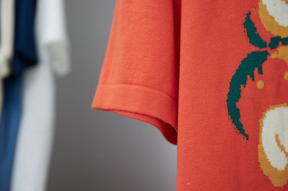 T-shirt imprimé arbre hawaïen