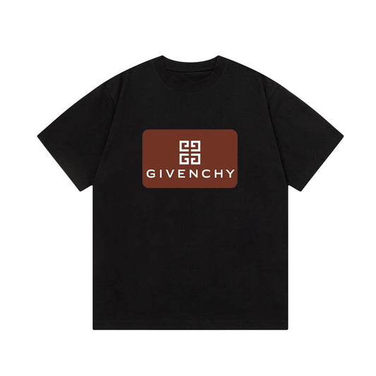 T-shirt imprimé lettre sur le panneau avant